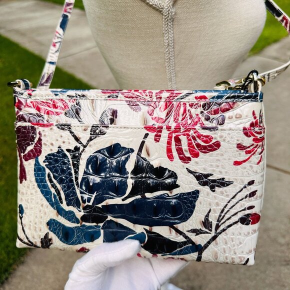 Brahmin Vida Extravaganza Melbourne Leather Crossbody T49176040001313 NWT - Picture 6 of 16